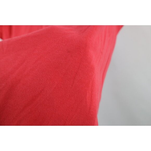 Vintage Y2K Nike Womens XL Travis Scott Center Swoosh Short Sleeve T-Shirt Pink - Picture 16 of 16